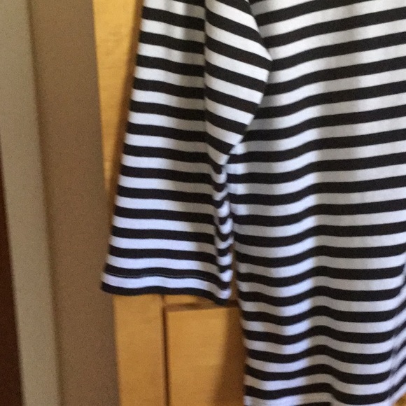 Tog Shop black/white striped top Size L - Picture 4 of 4